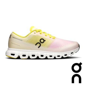 【瑞士 ON】女Cloud 6 Push運動健行鞋『粉/萊姆黃』3WF1004 戶外 露營 登山 健行 休閒 時尚 運動 健行鞋
