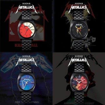 【NIXON】限量聯名款 TIME TELLER x METALLICA 歐美搖滾樂團 手錶 男錶 女錶