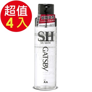 GATSBY 亮麗強黏髮雕露x4入(200ml/入)