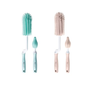 韓國 MOYUUM 矽膠奶瓶奶嘴刷 (2色可選)