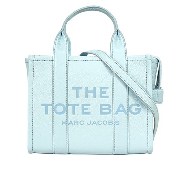 MARC  JACOBS THE LEATHER TOTE 粒面皮革小款托特包(雲藍色)