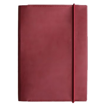 ZONN Z 記事本  W15 H22 D2.5 CM 天然植物纖維  胭脂紅  1本