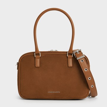 Sianna 中型麂皮保齡球包