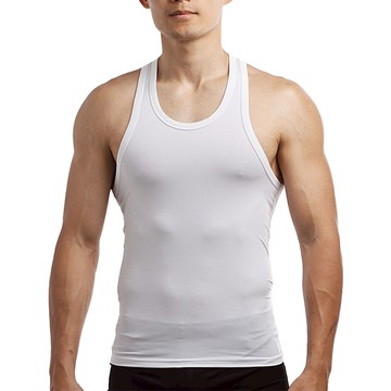 台灣 eXPONENT eMBRACE 2.0 Extreme Comfort 50支蘭精莫代爾居家背心  白色  M