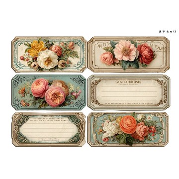 【10月新作】20-103-0147 裁切紙・拼貼素材