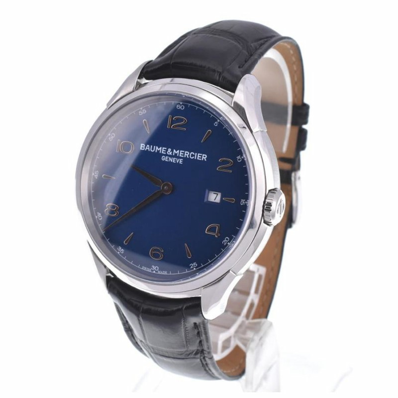 ☆美品☆保証書付 【Baume & Mercier】ボーム＆メルシェ クリフトン 