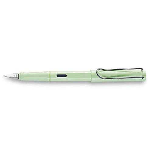 LAMY ラミー 万年筆 M 中字 サファリ パステル ミントグリーン L36MG-M 両用式 限定 正規輸入品