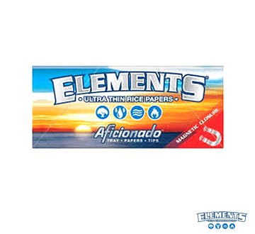 Elements Aficionado KS Slim Papers 極薄米質菸紙豪華組(33入)