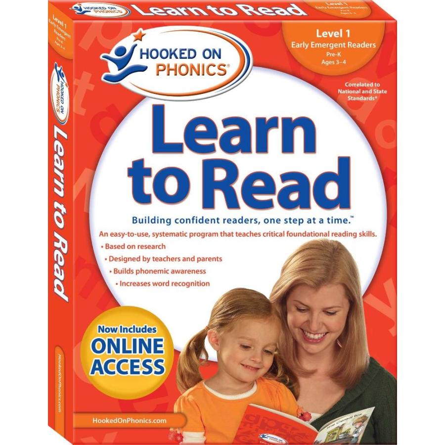 Hooked on Phonics Learn to Read Level Early Emergent Readers