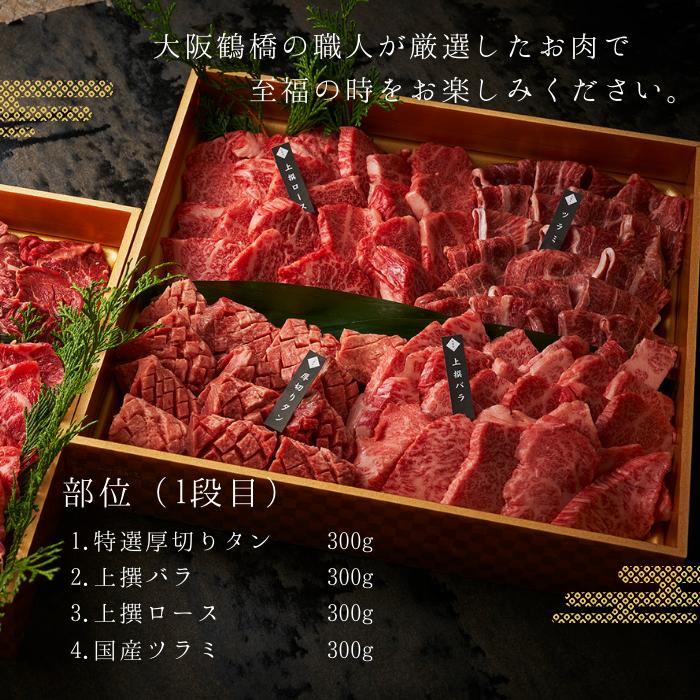 焼肉セット 肉 ギフト 焼肉（ 焼肉三昧セット 2.2kg 3種類のタレ付き）焼肉ギフトセット お取り寄せ グルメ 老舗 焼肉白雲台