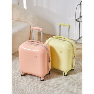 18寸小型行李箱女孩小型輕便登機旅行箱男學生20密碼拉桿箱萬向輪