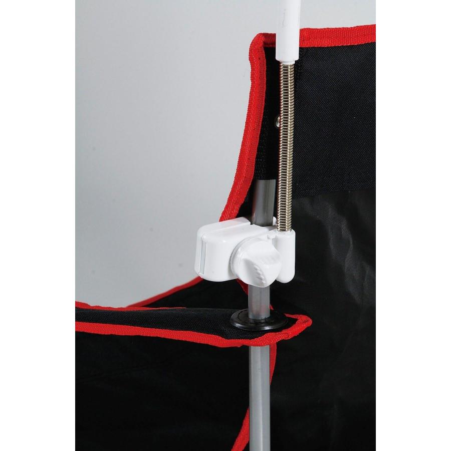 キャプテンスタッグ 『M-1575』 CAPTAIN STAG チェア用パラソル(クリーム×オレンジ) パラソル 傘 日傘 チェア用 椅子用 アウトドア