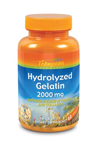 Thompson Hydrolyzed Gelatin 2000 mg - 60 Tablets