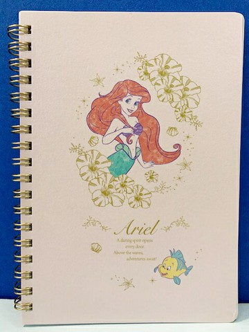 【震撼精品百貨】公主 系列Princess 線圈筆記本-美人魚51253 震撼日式精品百貨