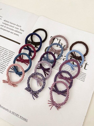 新款頭繩皮筋女扎頭簡約網紅綁頭發氣質皮套不勒發發圈發繩