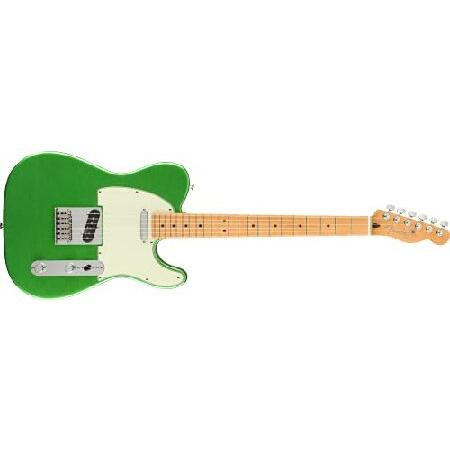 Fender エレキギター Player Plus Telecaster(R), Maple Fingerboard, Cosmic Jade並行輸入品