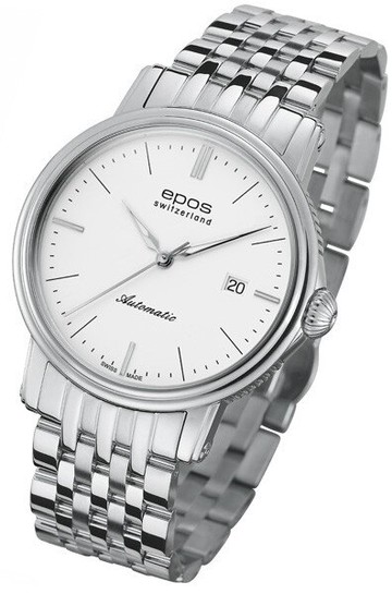 epos 愛寶時3390.152.20.10.30 情感系列經典紳士機械腕錶/白面41mm｜樂天全館特惠中★指定刷卡回饋10%