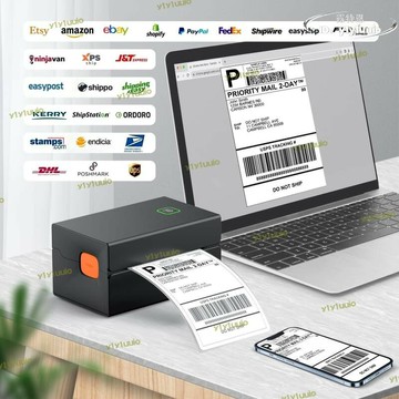 【品質認證】熱敏快遞打單機 快遞單印表機面單印表機300dpiy428