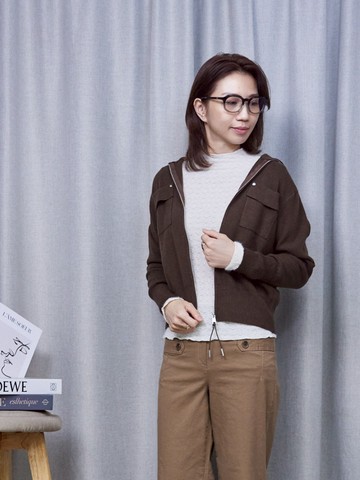 能溫柔包覆的針織外套