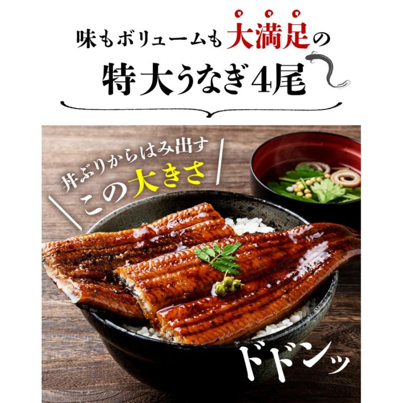 うなぎ 鰻 国産 無投薬うなぎ 4尾 約140g×4本 風呂敷包み 鹿児島県産