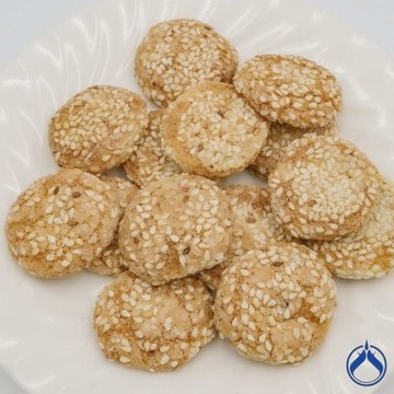 澎玉191｜【古早味零食系列】芝麻餅 250克