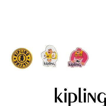 Kipling 白沙屯聯名金屬徽章