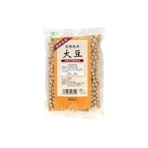 送料無料(メール便)　オーサワ　有機栽培大豆（北海道産）300g　x2個セット