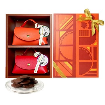 【Diva Life】綻放馨意-迷你小提包巧克力2入組