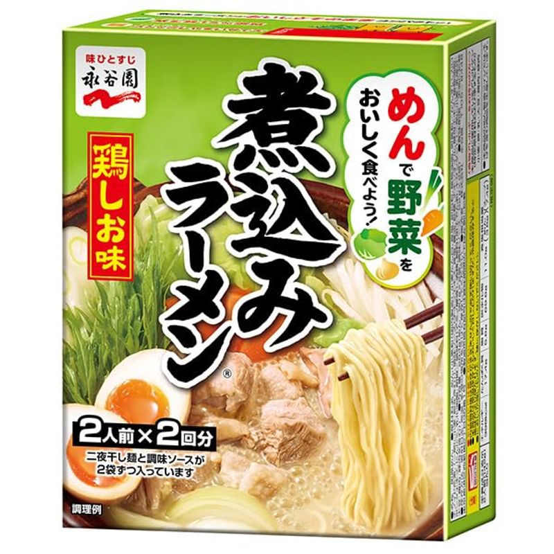 煮込みラーメン 鶏しお味 284g4箱入