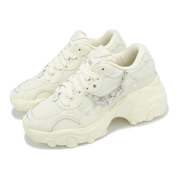 [ACS] Puma 休閒鞋 Pulsar Wedge Wns Chain 女鞋 米白 厚底 增高 拼接 老爹鞋 40049101