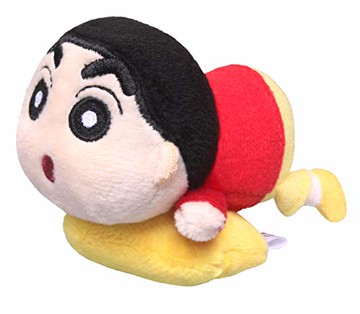 【震撼精品百貨】蠟筆小新_Crayon Shin-chan~蠟筆小新造型絨毛夾-趴*83364