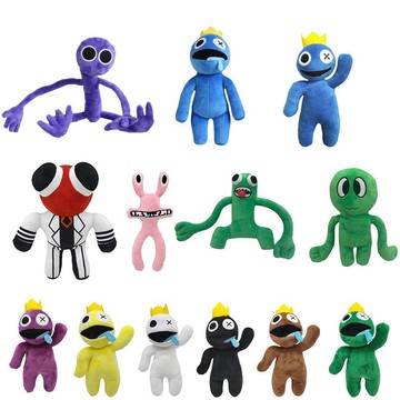 📣免運🚚臺灣出貨🚚新款玩偶包包掛飾玩偶 彩虹夥伴公仔 Rainbow friends roblox朋友毛絨玩具口水怪玩偶