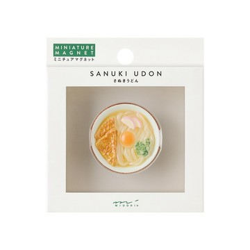 MIDORI 日本美食造型磁鐵-讚岐烏龍麵