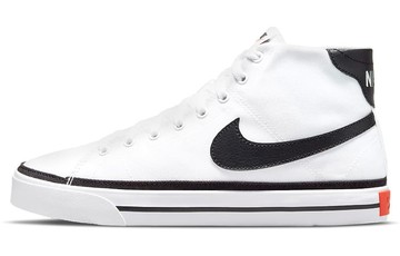 COURT LEGACY CANVAS MID WHITE BLACK