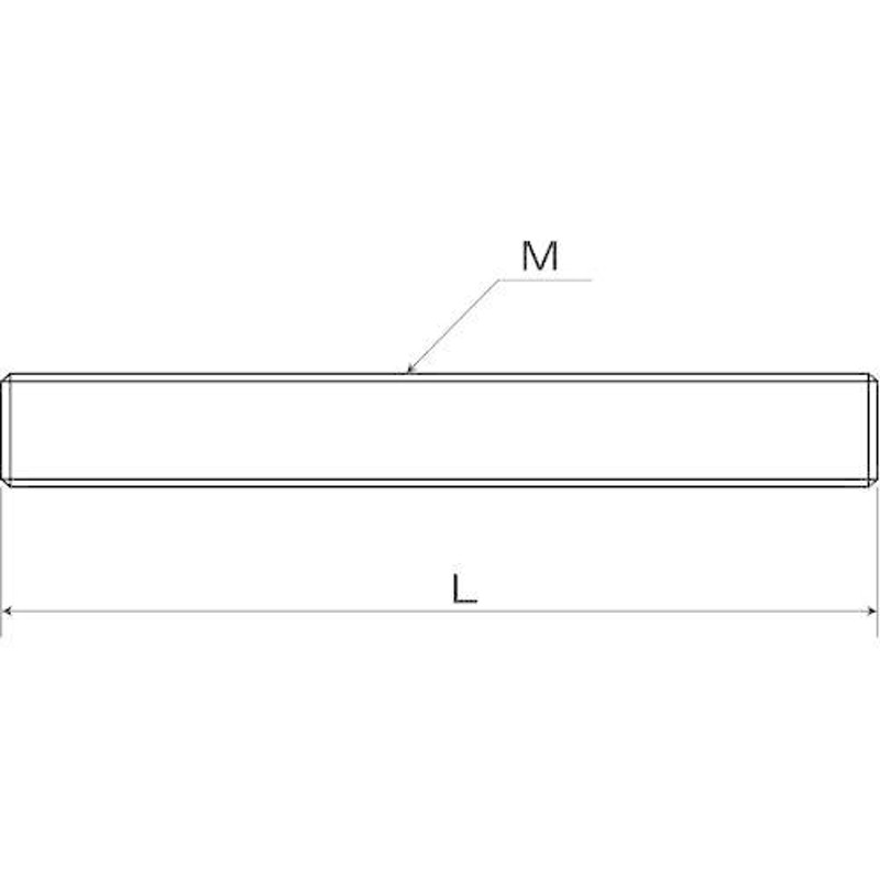 ＳＵＮＣＯ ＳＵＳ寸切（荒先 １６Ｘ１０５ （４０本入） C1-02-0500-0160-1050-00 377-6459  その他DIY、業務、産業用品