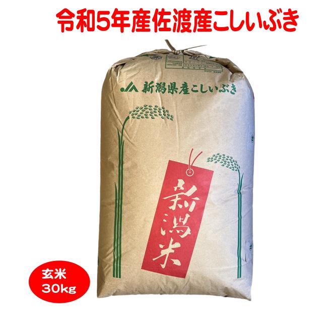 令和５年産佐渡産こしいぶき