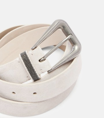 Brunello Cucinelli Monili suede belt