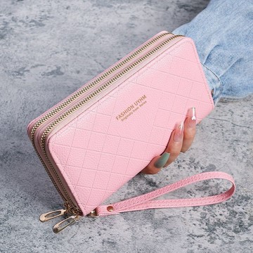 Bag House👜 【2708人收藏】2023新款大容量錢包女長款學生手拿包雙拉鏈韓版女士鑰匙手機包