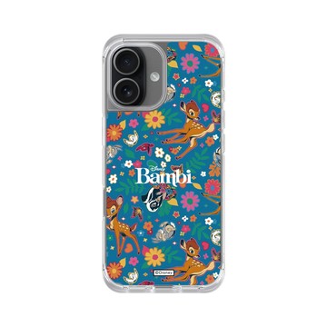 iPhone 17 ClearX (MagSafe 兼容) 晶透白 - 迪士尼-經典系列 Disney Classics - 小鹿斑比 Bambi - Flower Pattern