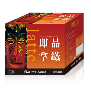 西雅圖 即品拿鐵咖啡(15入/盒)