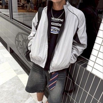 【AMERO】男裝 女裝 雙面穿 運動風格 防風外套 情侶裝