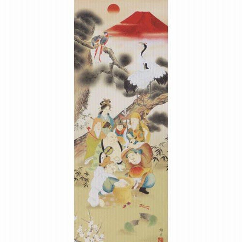 北条静香 柿に目白 掛け軸 絹本 合箱 柿 目白 北条静香 柿に目白 掛け軸 絹本 合箱 柿 目白（Yahoo