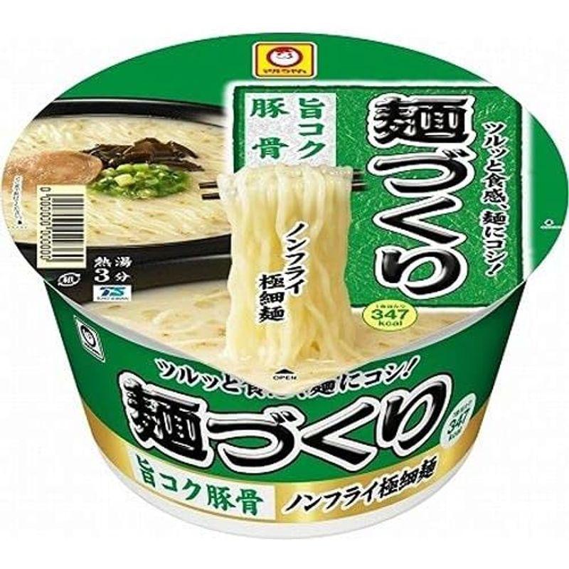 東洋水産 マルちゃん 麺づくり 旨コク豚骨 12入