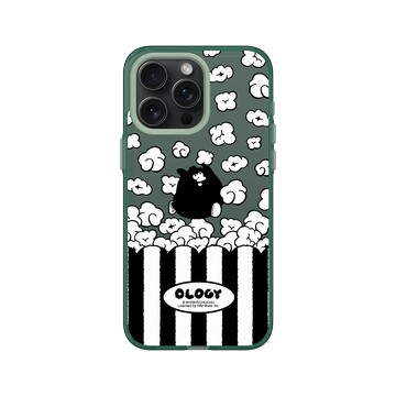 iPhone 15 Pro Max Clear 憂墨綠 - 奧樂雞 Ology - 奧樂雞歡樂爆米花