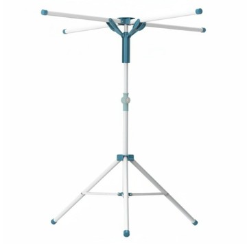 免安装Y型曬衣架  白色 + 藍色  1.6kg