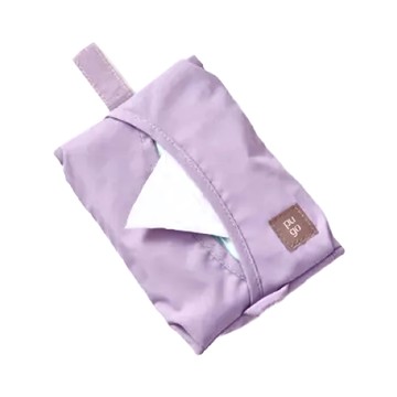 PUGO 噗果 好好扣系列 快取面紙包 - 環保無毒染劑  寶特瓶回收紗  8.5 x 14cm  雪紫色