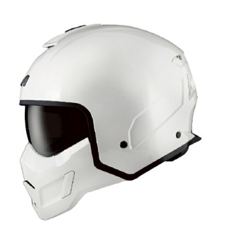 ASTONE 安全帽 SK6 素色 白色 眼鏡溝 藍芽耳機孔位 可拆式下巴面甲 內襯全拆洗 抗UV 全罩