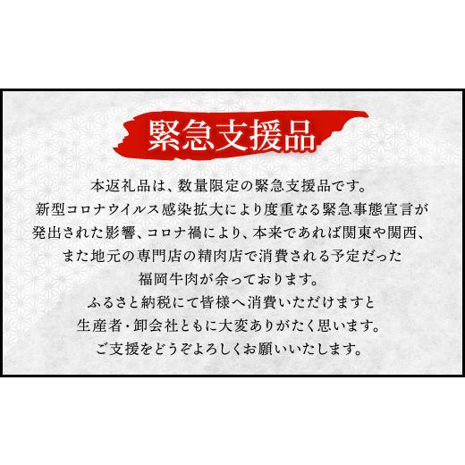 ふるさと納税 福岡県 北九州市  福岡牛 サーロインステーキ 約360g (約180g×2枚) 牛肉 赤身