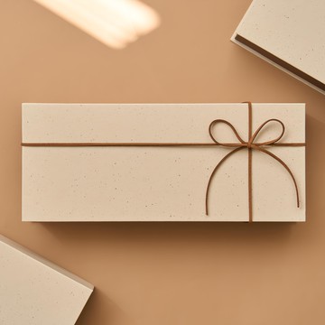 Munid Grace 可可紙質禮物盒 中號  1個  混色