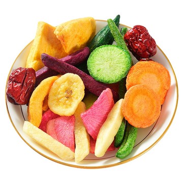 【24H發貨 台灣現貨】台灣蔬果脆片 蔬果乾 蔬果餅乾 綜合果乾 鋁箔包裝大份量 低鹽低油 乾燥蔬果乾